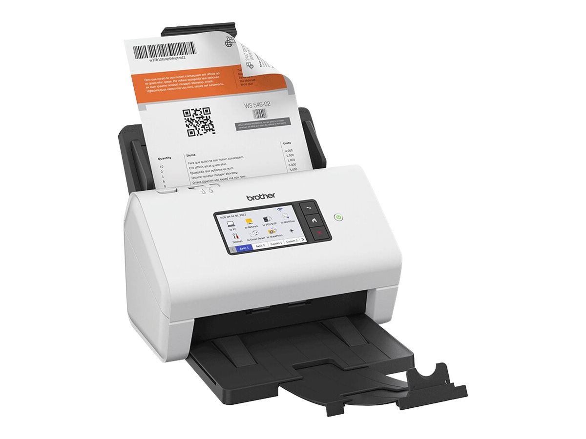 Scanner Brother ADS-4900W  Dual CIS-Duplex
