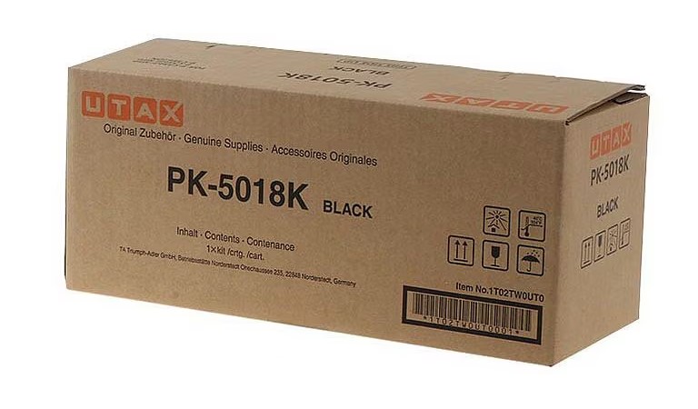 Toner UTAX P-C3562i MFP/ P-C3566i MFP, PK-5018K, black