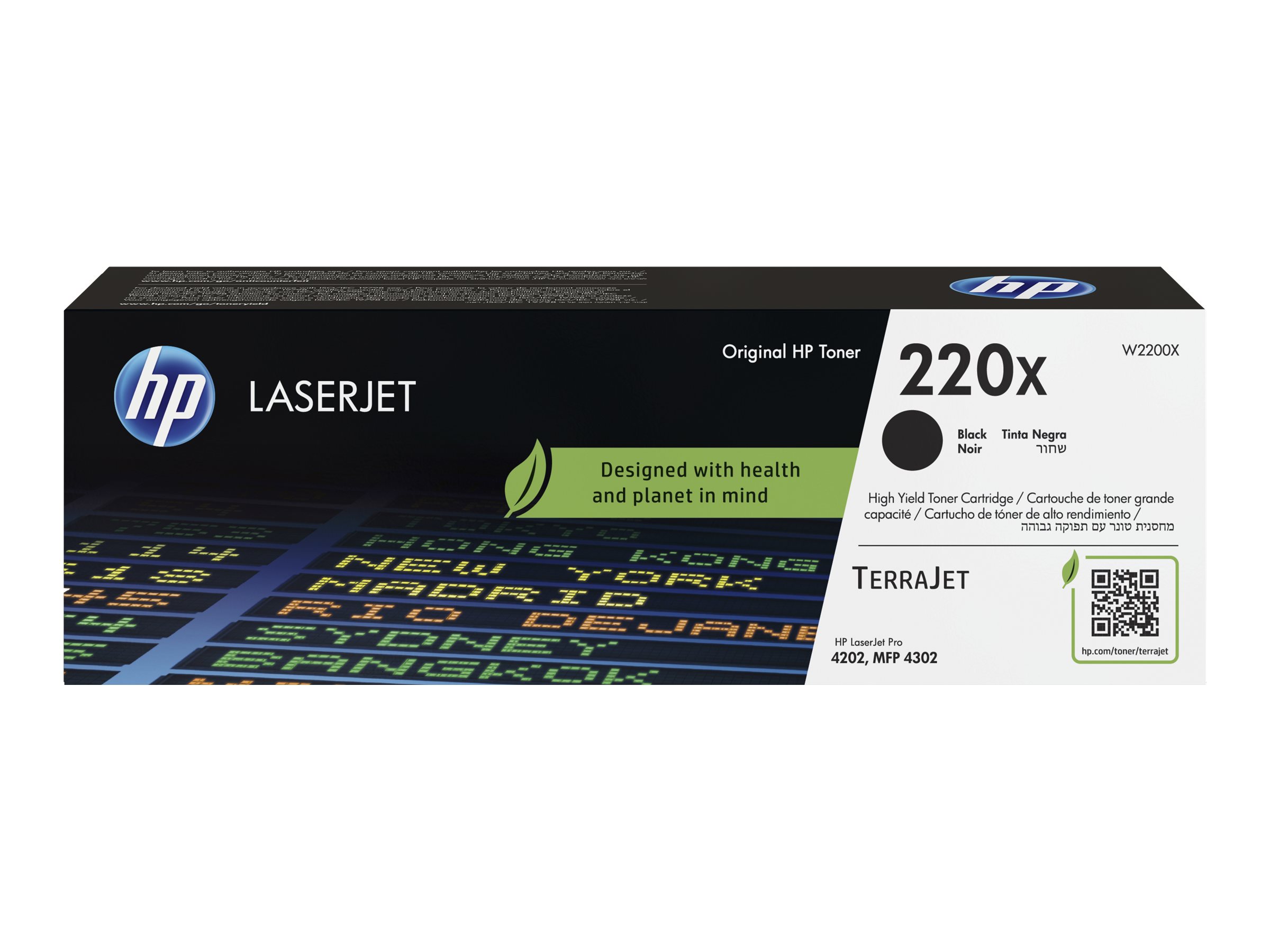 Toner W2200X CLJ 4202/ 4302   black 