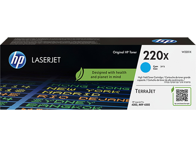 Toner W2201X CLJ 4202/ 4302   cyan