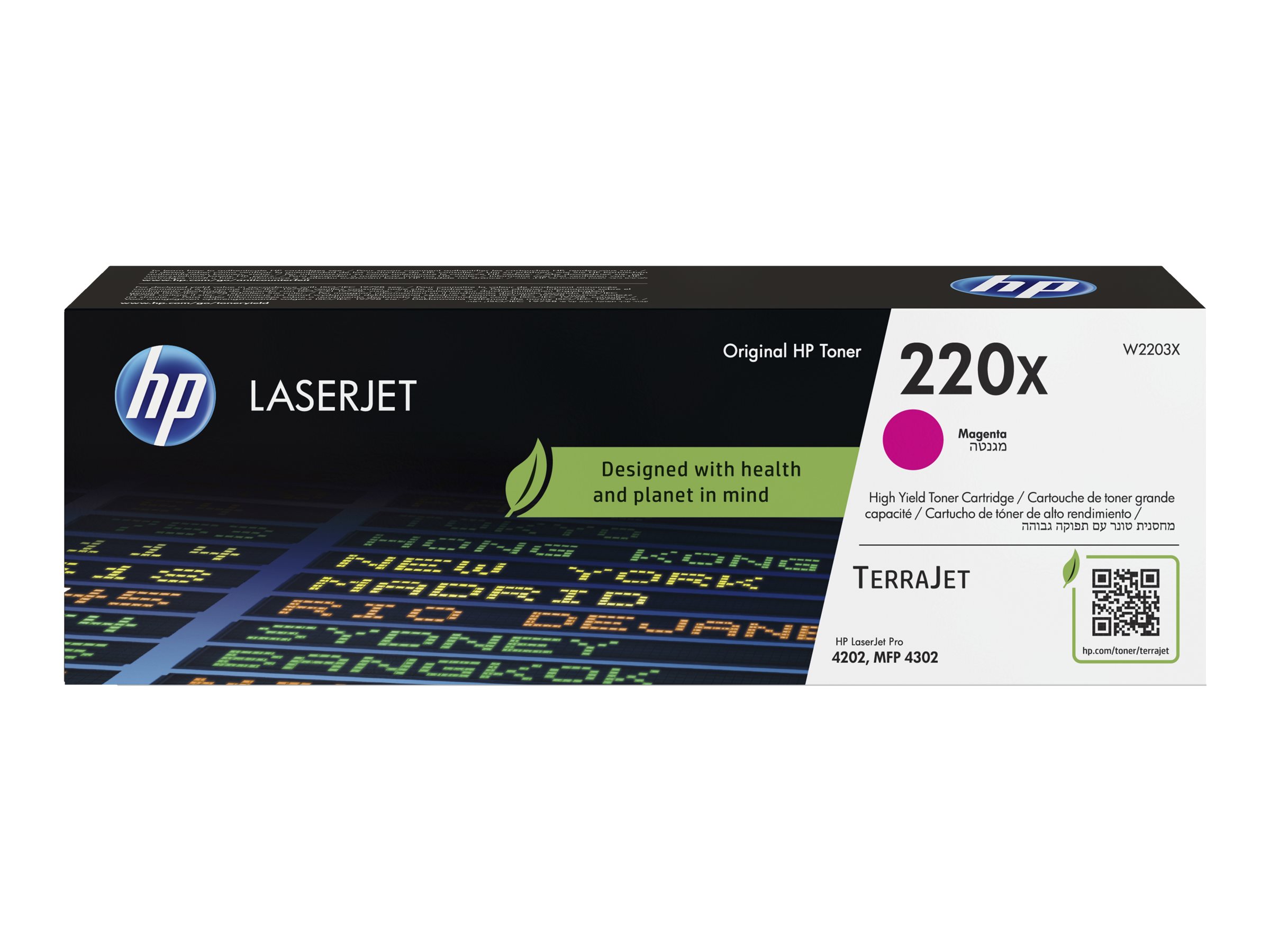 Toner W2203X CLJ 4202/ 4302   magenta