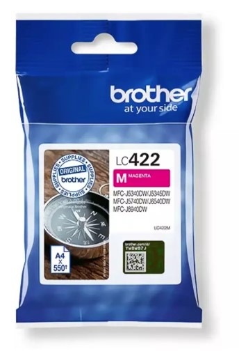 Tinte LC422M BROTHER MFC-J 5340/ 5740/ 6540  magenta