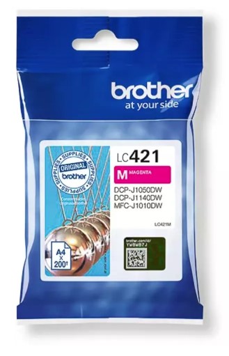 Tinte  LC421M Brother MFCJ1010DW  magenta