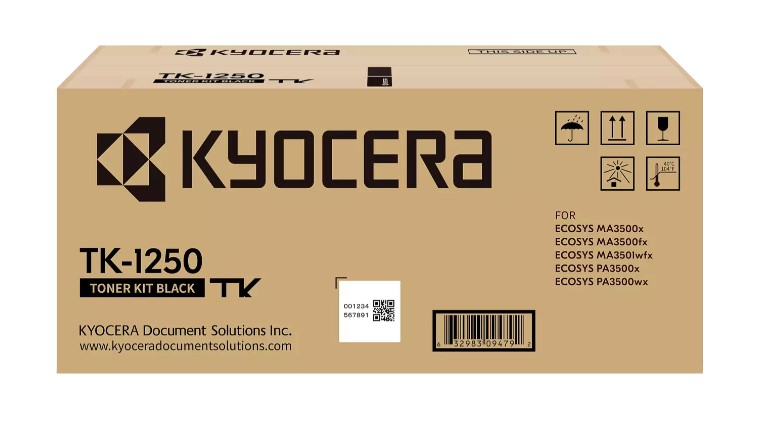 Toner TK1250 Kyocera MA3500x/fx/   black